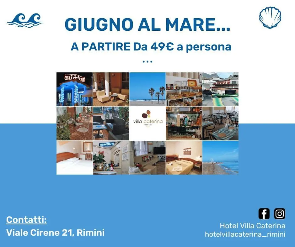 Hotel Villa Caterina 3*, Rimini